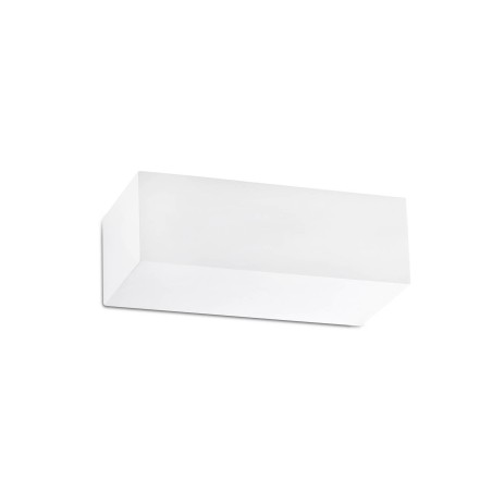 Lampe murale en plâtre G9 blanc mat CLEMERY