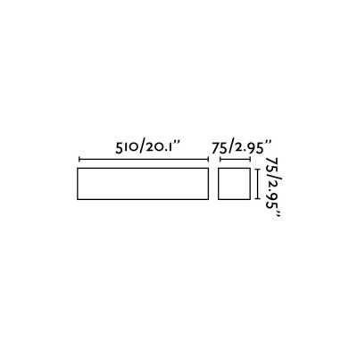 Lampe murale en plâtre LED intégré blanc mat MAZAMET