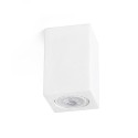 Lampe de plafond en plâtre GU10 blanc mat RIUTES