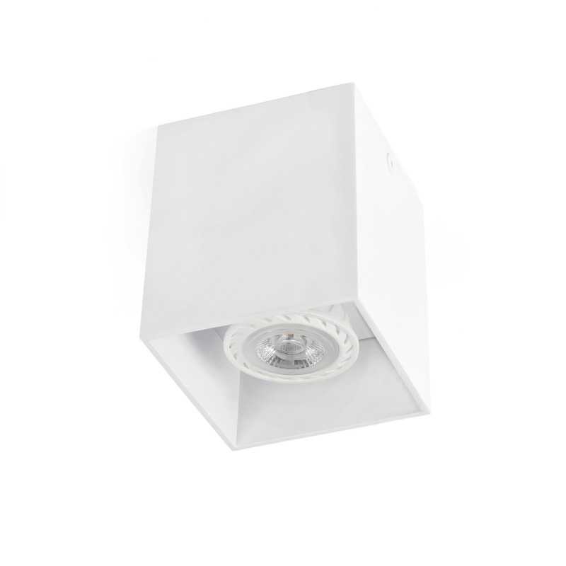 Lampe de plafond en aluminium GU10 blanc mat LE ROUX