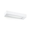 Lampe murale en plâtre E14 blanc mat SALAVRE