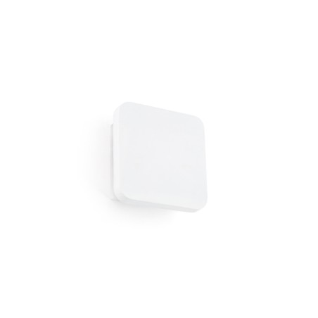 Lampe murale en plâtre LED intégré blanc mat AUBIGNY
