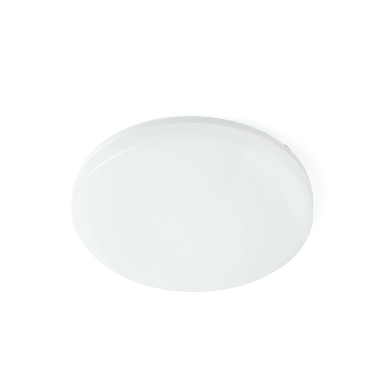 Lampe plafond acier LED intégré blanc mat PORTAIL