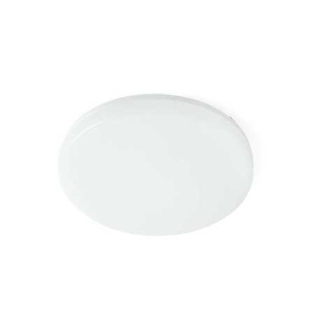 Lampe plafond acier LED intégré blanc mat PORTAIL