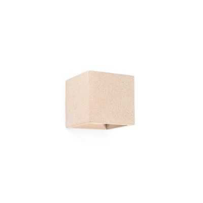 Lampe mur ciment G9 beige ALENÇON