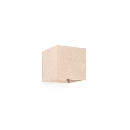 Lampe mur ciment G9 beige ALENÇON