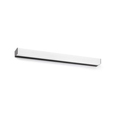 Lampe mur aluminium LED intégré noir mat CLAUDON
