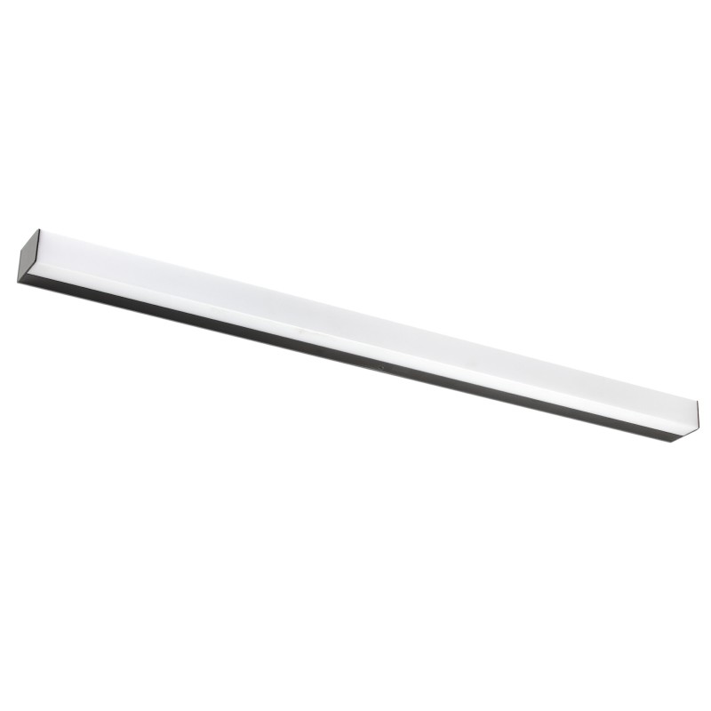 Lampe mur aluminium LED intégré noir mat MERCŒUR