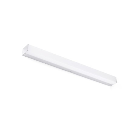 Lampe mur aluminium LED intégré chromé brillant BARREGE