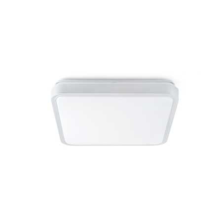 Lampe mur polystyrène LED intégré acier brossé réf. 63393