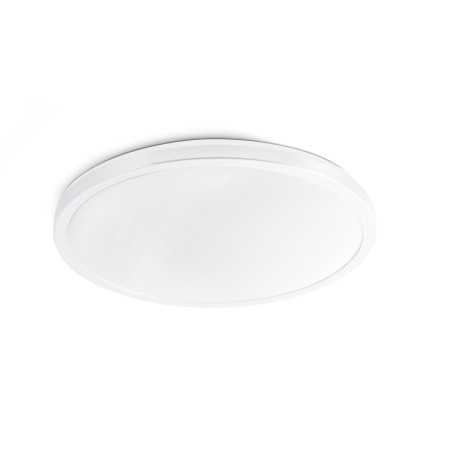 Lampe mur aluminium LED intégré blanc mat réf. 63404