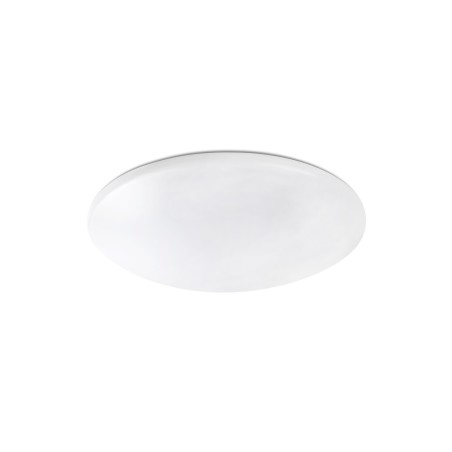Lampe plafond aluminium LED intégré blanc mat PLESSE
