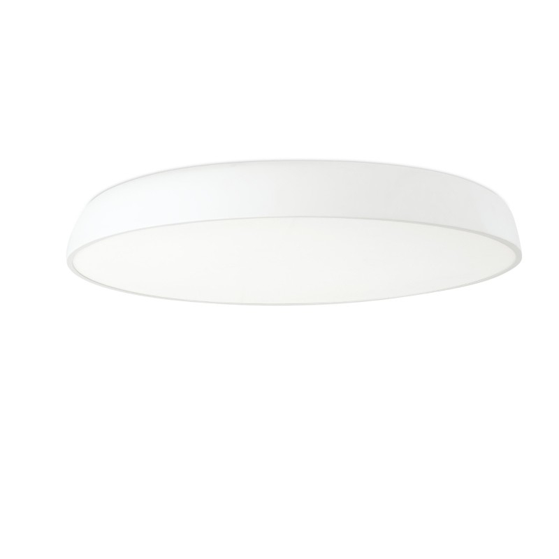 Lampe plafond aluminium LED intégré blanc mat BLESLE