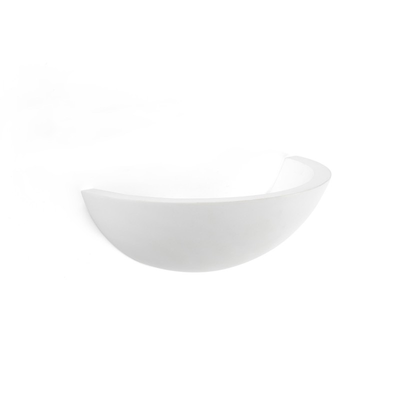 Lampe mur plâtre LED intégrée blanc DRIGAS