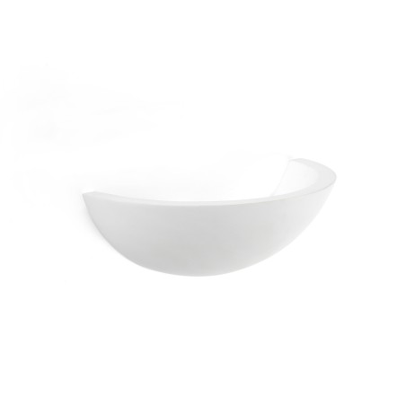 Lampe mur plâtre LED intégrée blanc DRIGAS