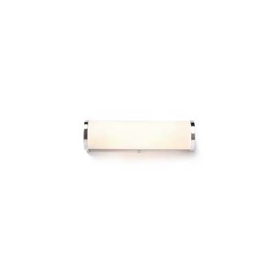 Lampe mur aluminium LED intégré chromé brillant MESNAY