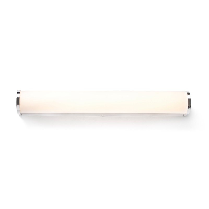 Lampe mur aluminium LED intégré chromé brillant DRACHE