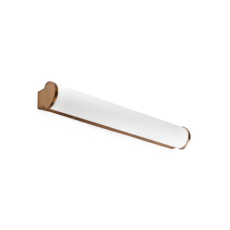 Lampe mur aluminium LED intégré bronze brossé COURAUD