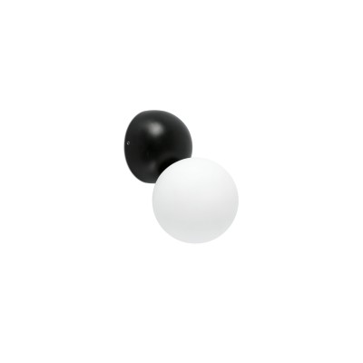 Lampe mur aluminium LED intégré noir mat ARDENT