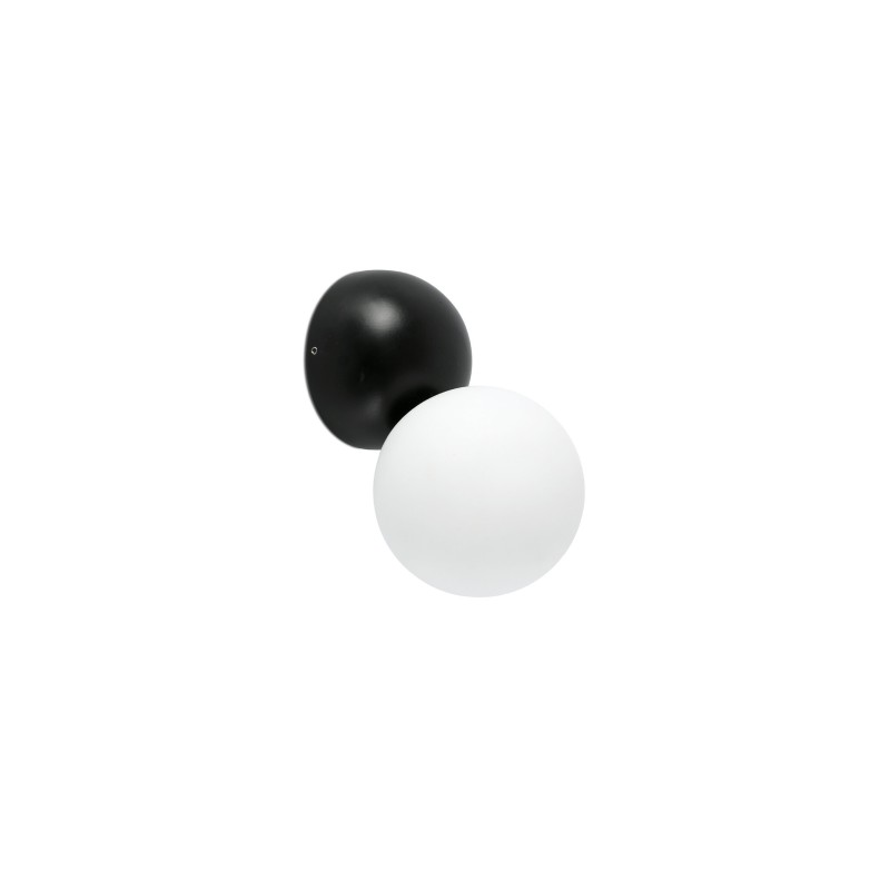 Lampe mur aluminium LED intégré noir mat ARDENT