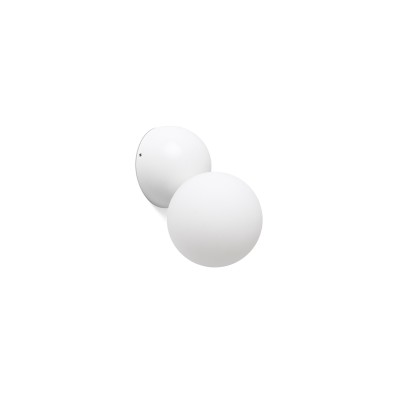 Lampe mur aluminium LED intégré blanc mat BEAUSSE