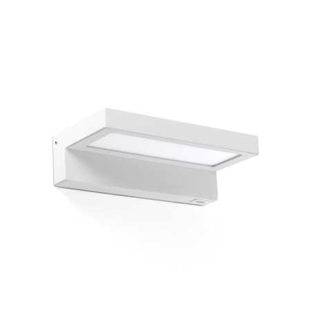 Lampe mur aluminium LED intégré blanc mat LE SAIX