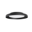 Lampe mur acier LED intégré noir mat LAGAMAS