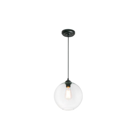 Lampe de plafond en acier E27 noir mat LITTEAU