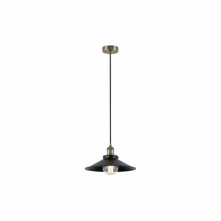Lampe de plafond en acier E27 doré ancien CHARMOY
