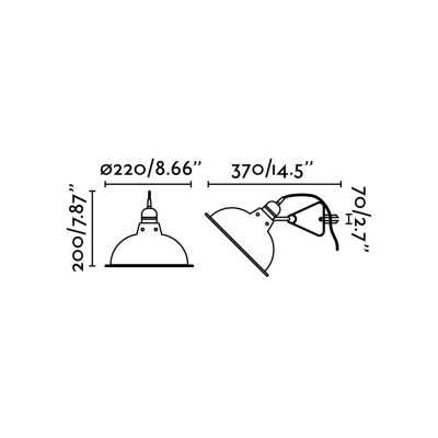 Lampe table acier E27 beige CREVIN