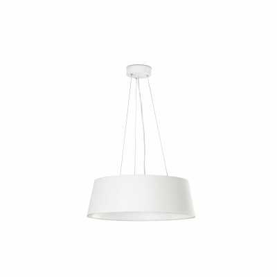 Lampe de plafond en acero LED integrado blanc mate AUTOMNE