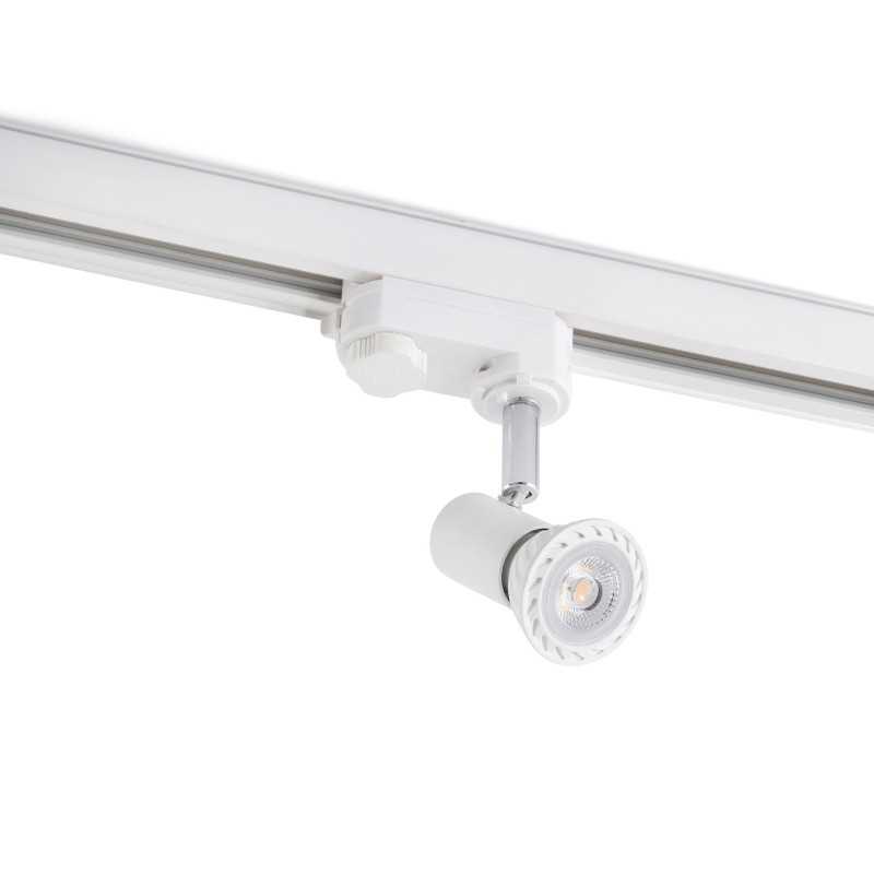 Lampe plafond acier GU10 blanc mat LE FEY