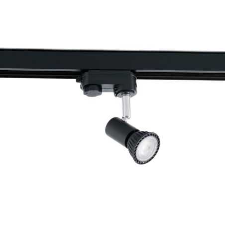 Lampe plafond acier GU10 noir mat WINKEL