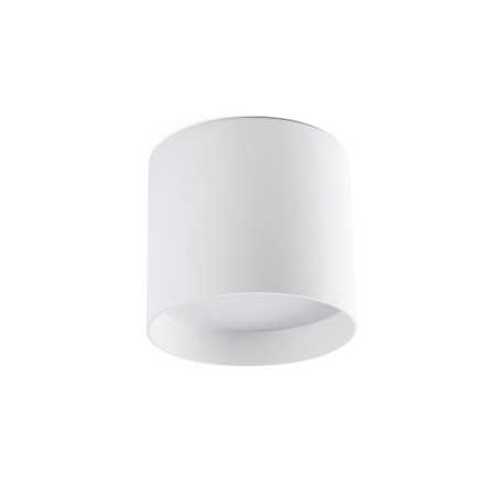 Lampe plafond aluminium LED intégré blanc mat FLETRE