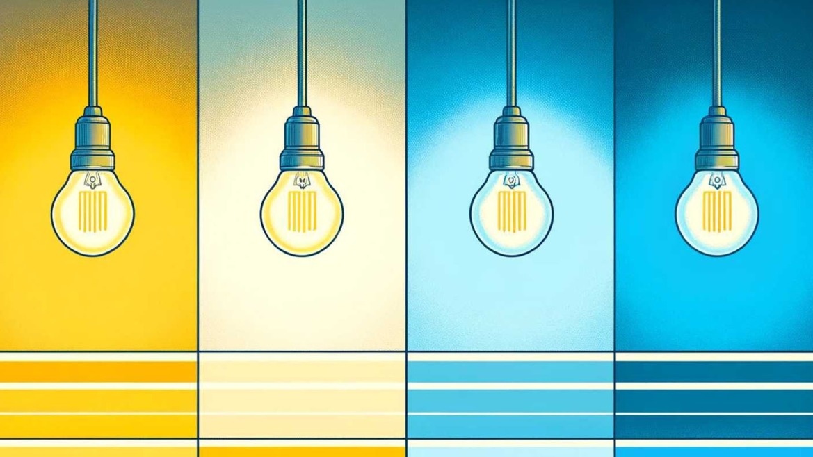 Température de lumière adéquate pour chaque espace