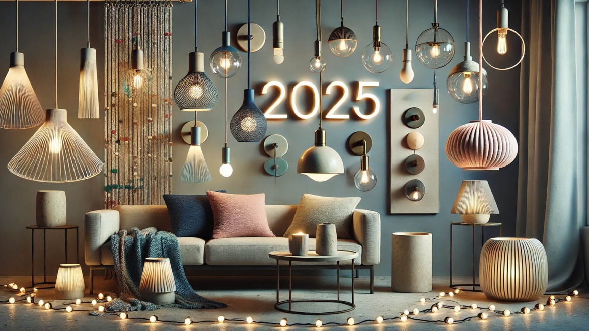 Tendances de l'éclairage DIY pour 2025 : styles et matériaux